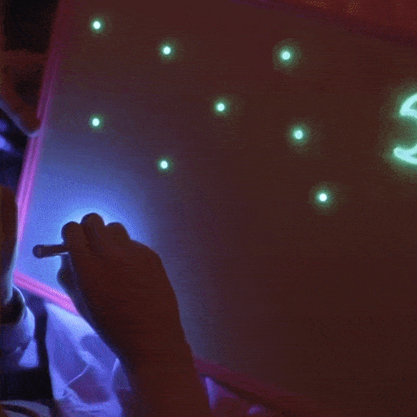 Glow Pad - Magická světelná kreslící tabulka
