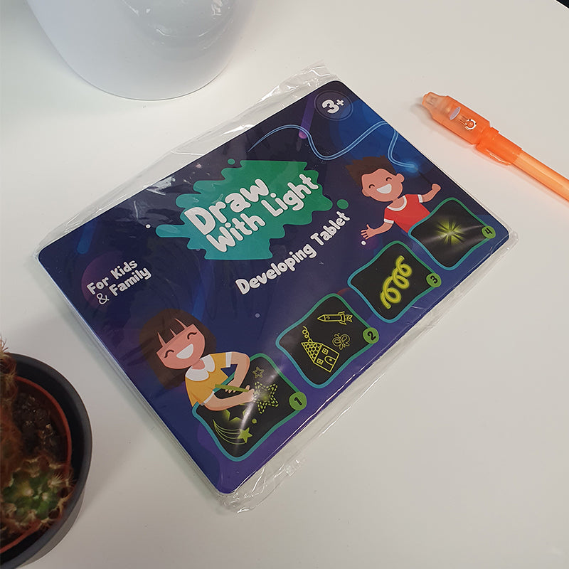 Glow Pad - Magická světelná kreslící tabulka